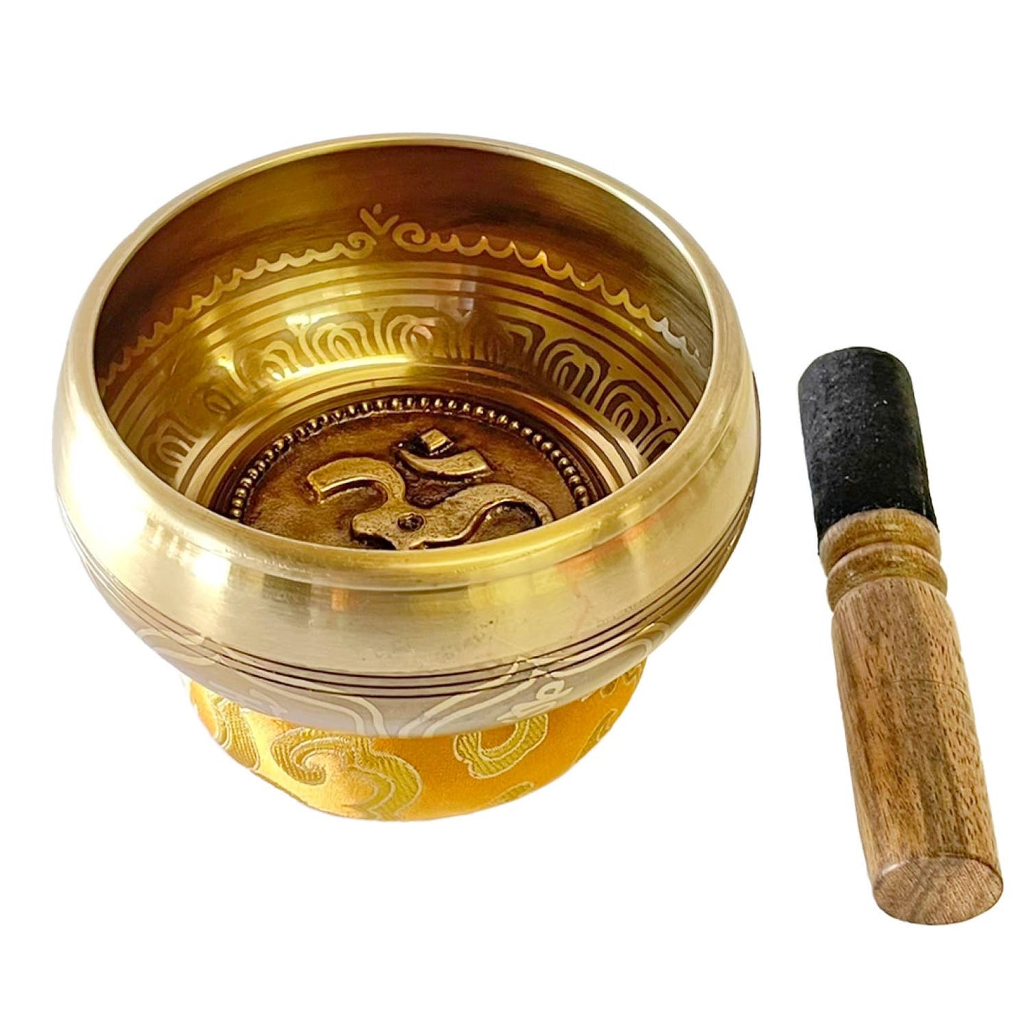 Mantra Om Symbol Singing Bowl
