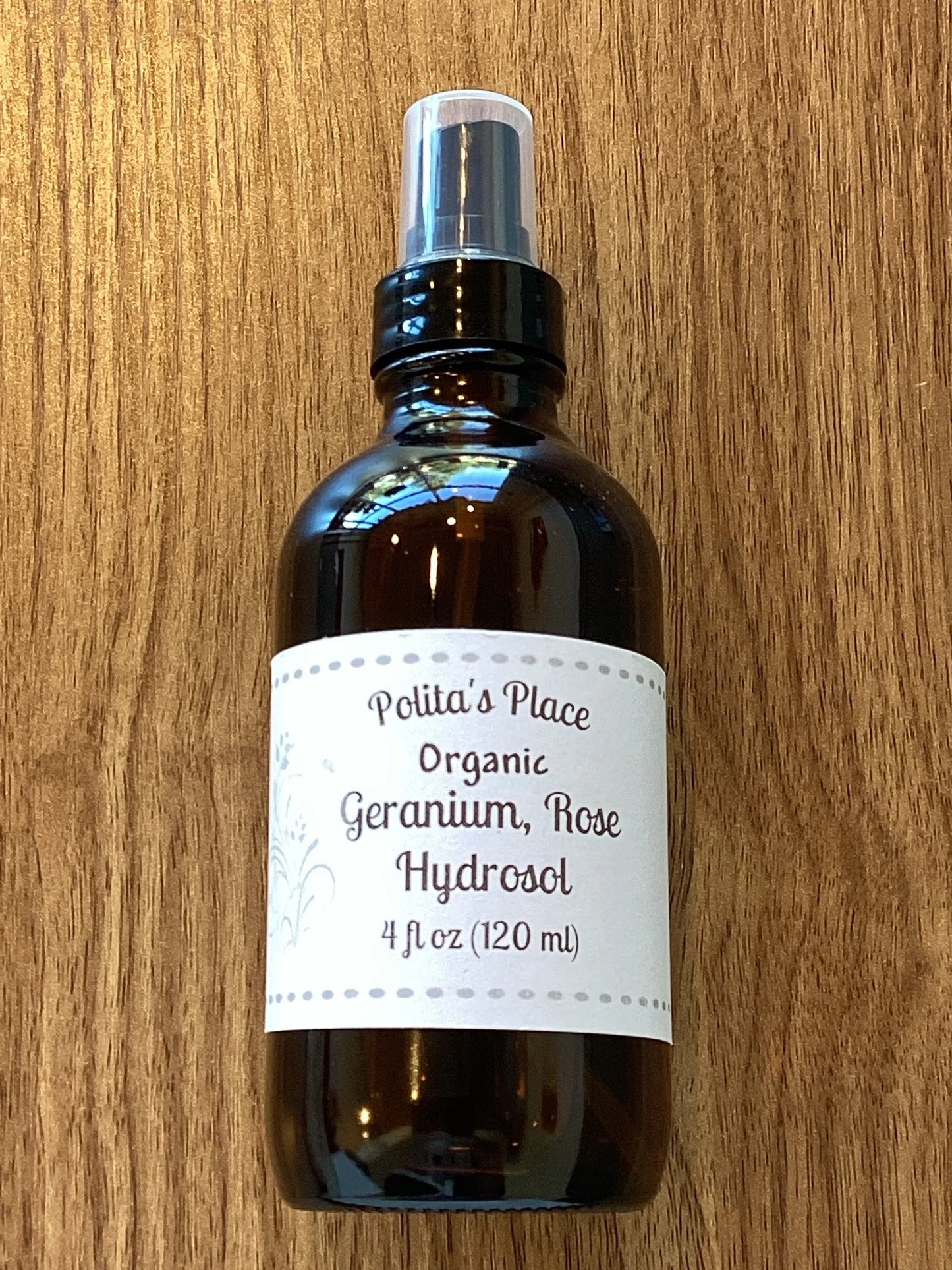Geranium, Rose Hydrosol - Organic