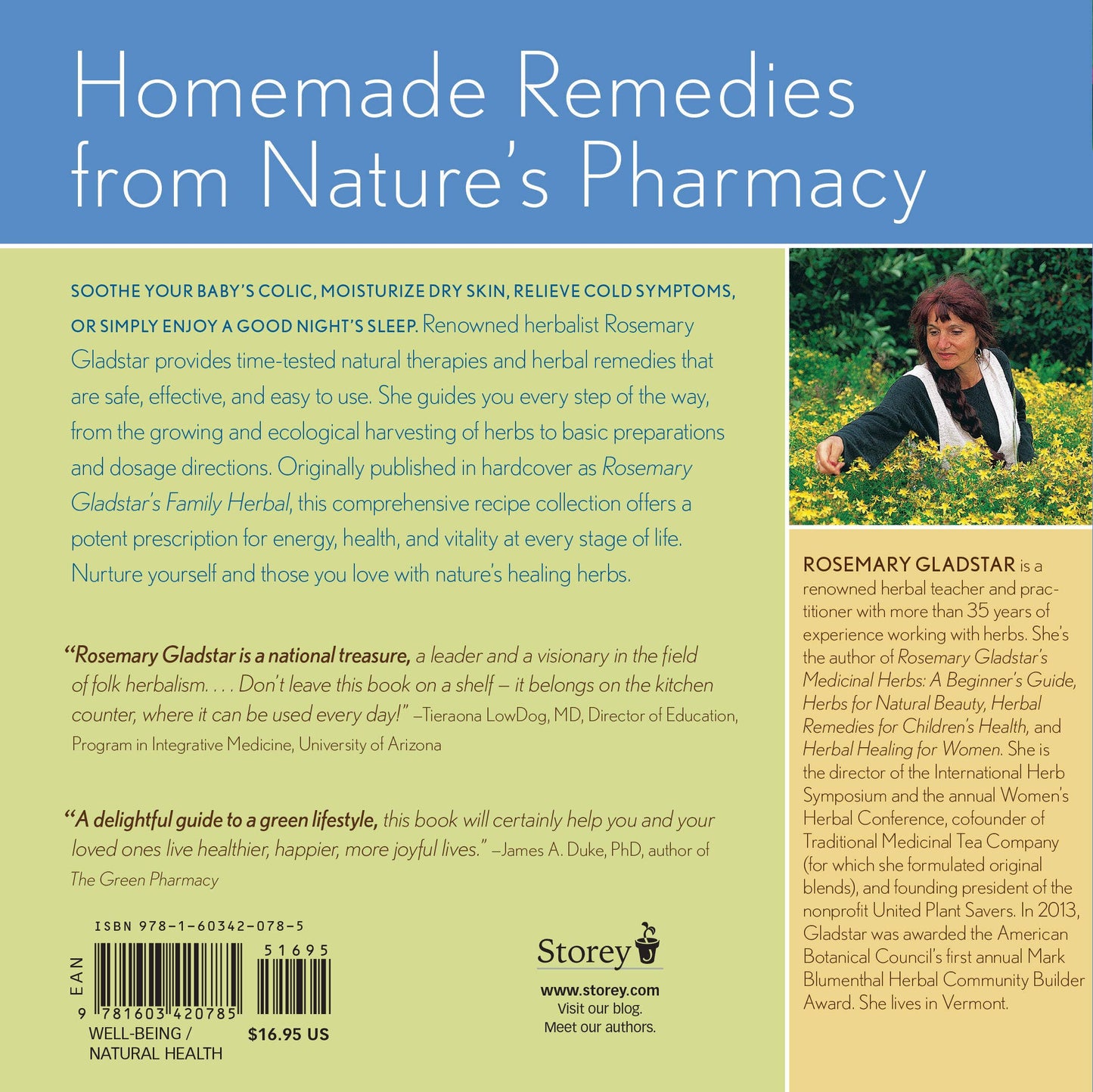 Rosemary Gladstar's Herbal Recipes For Vibrant Health