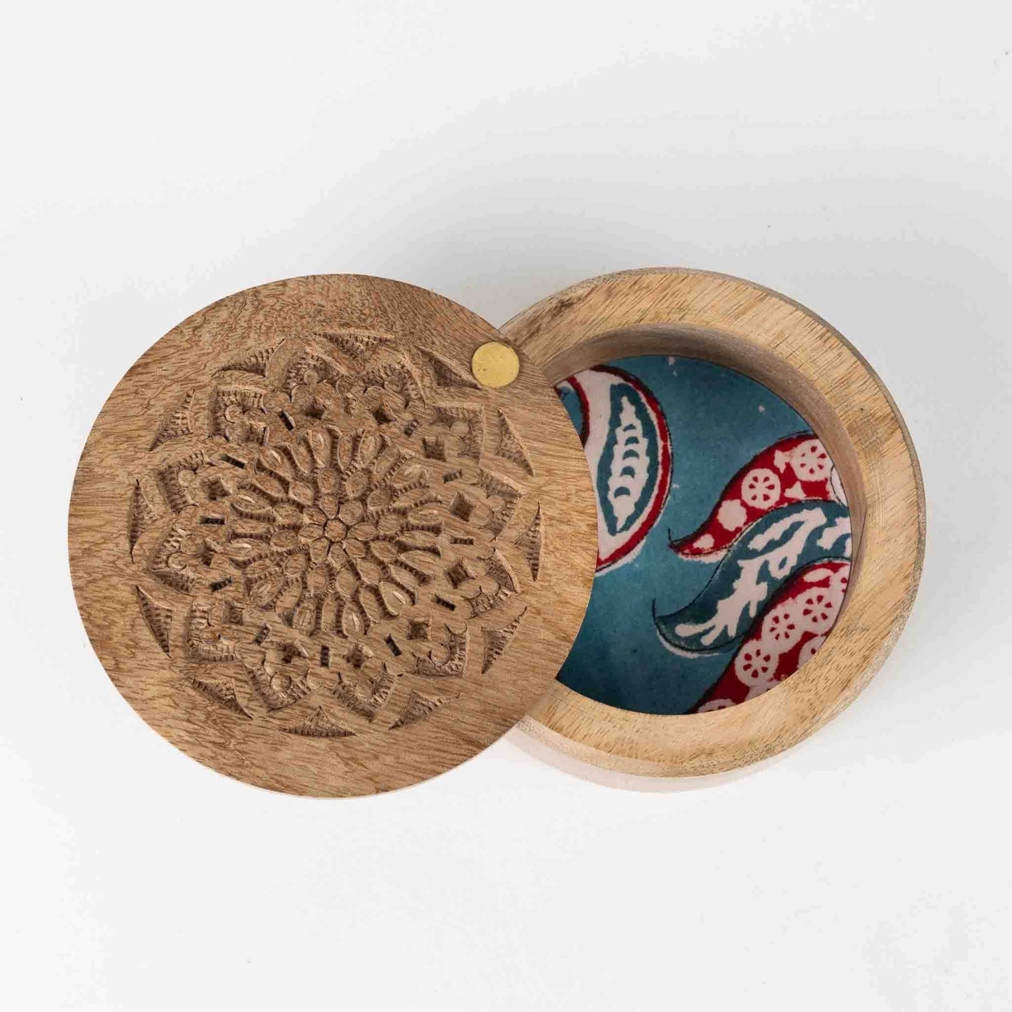 Khazaana Mango Wood Keepsake Box