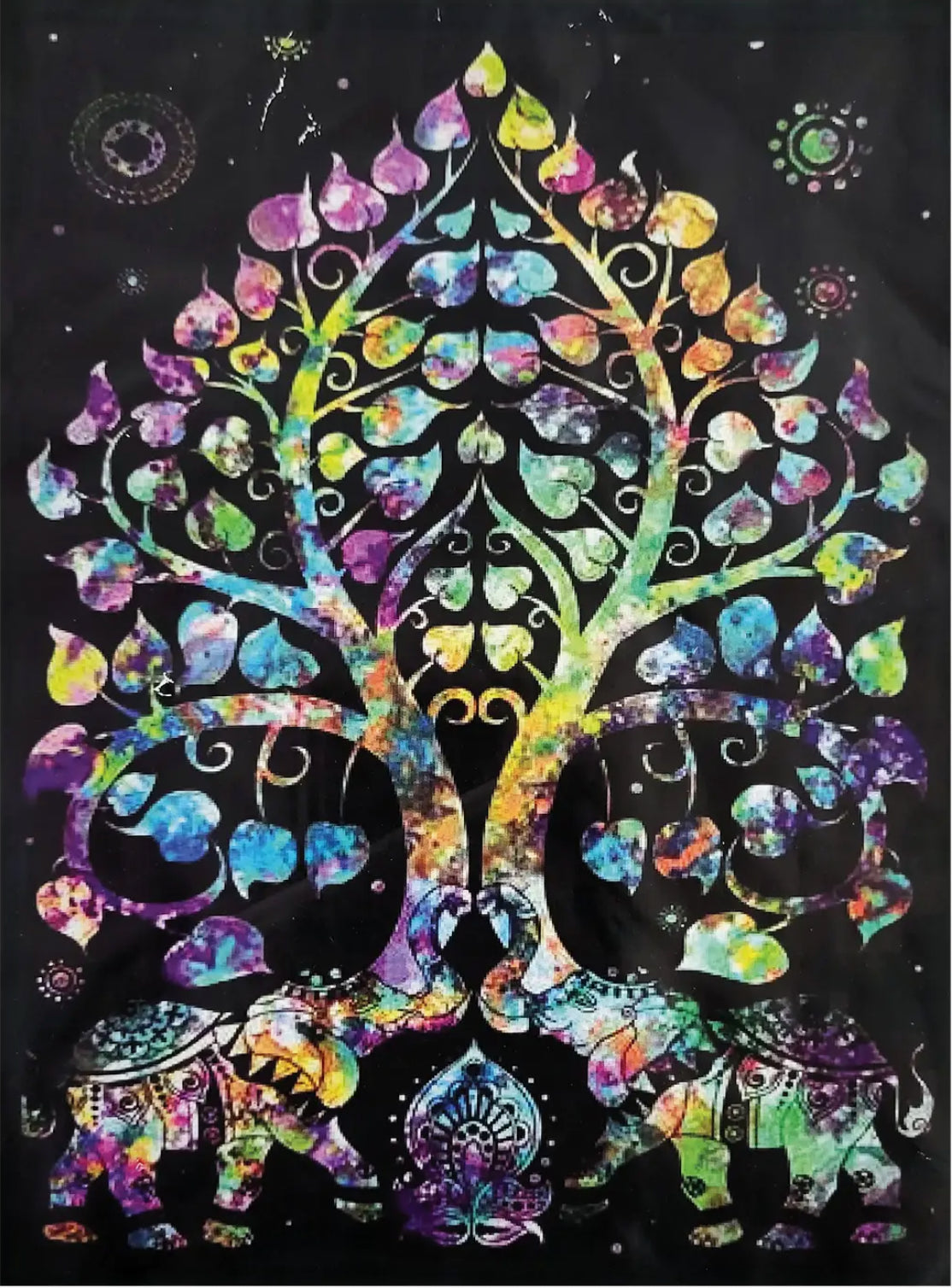 Tree Of Life Elephants Tapestry