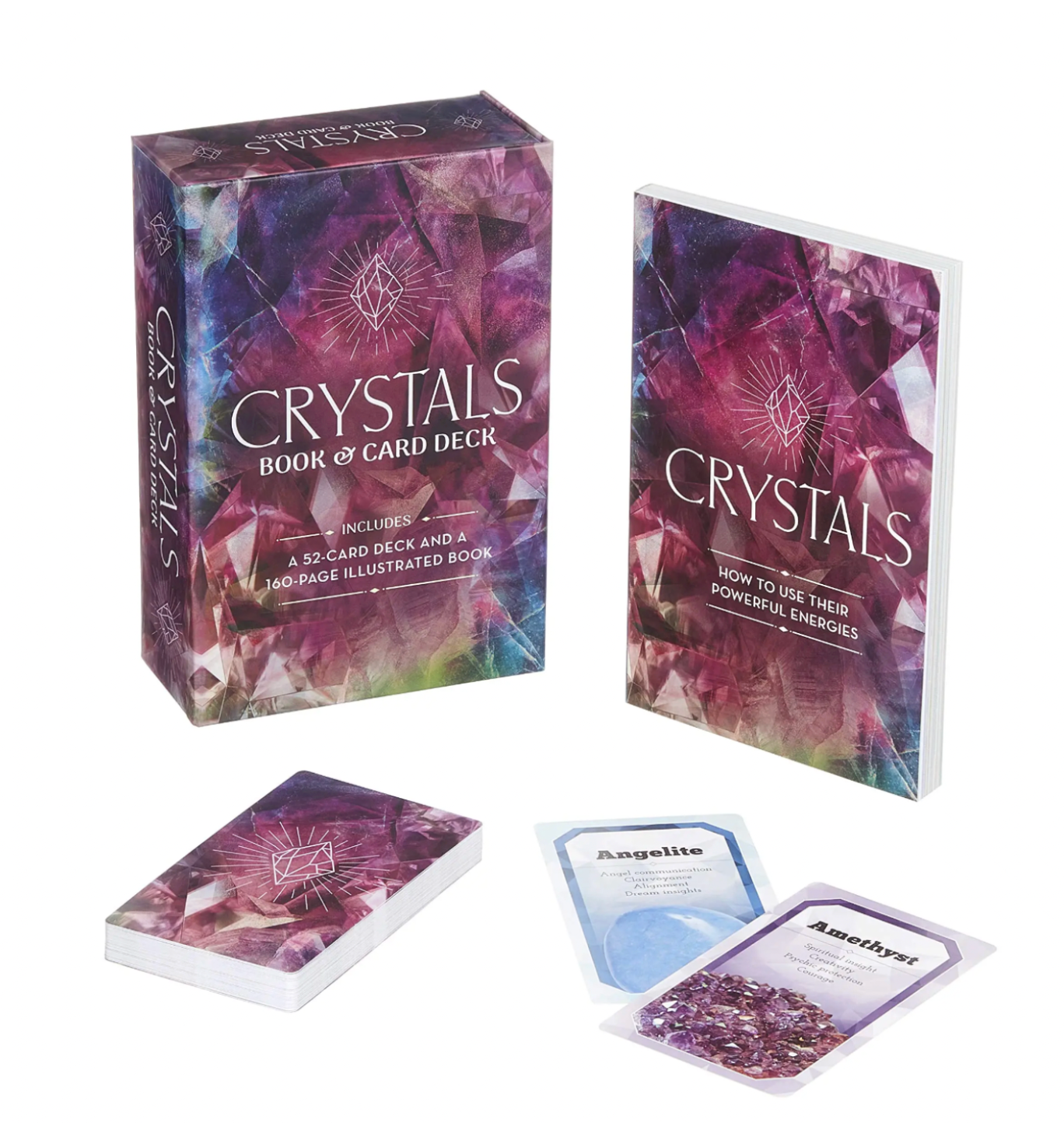Crystals Book And Card Deck