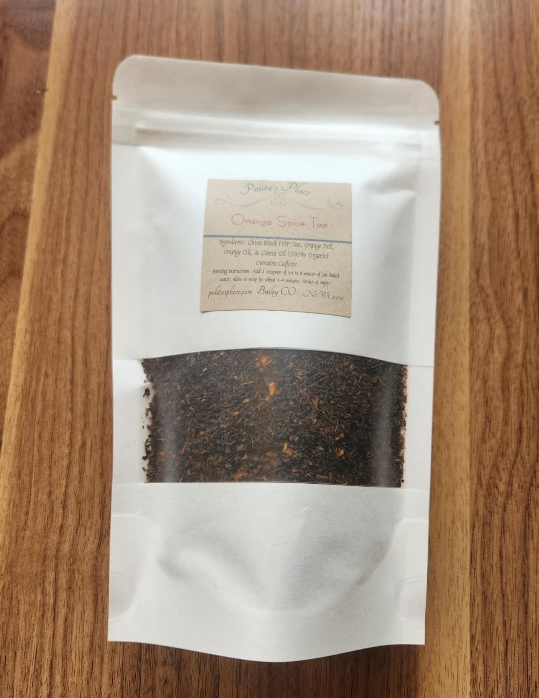 Organic Orange Spice Tea