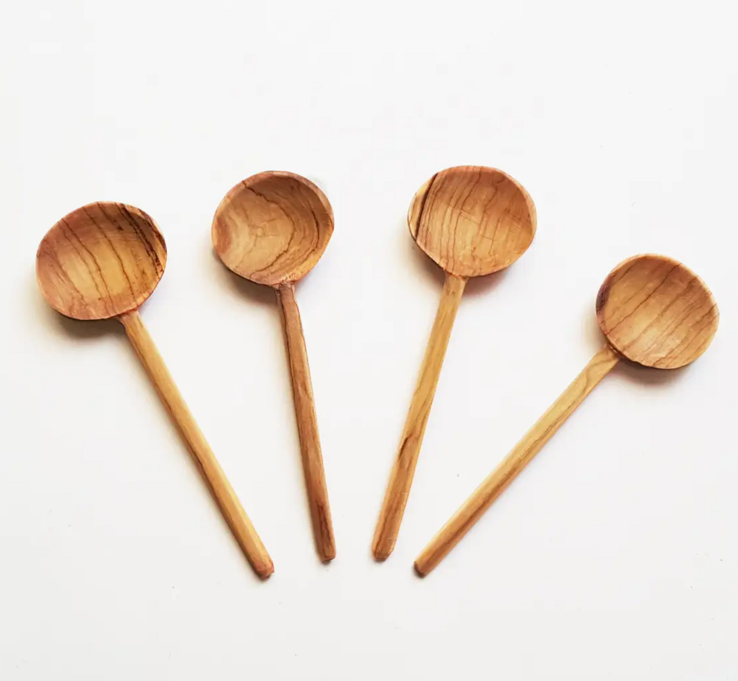 Olive Wood Coffee Spoons