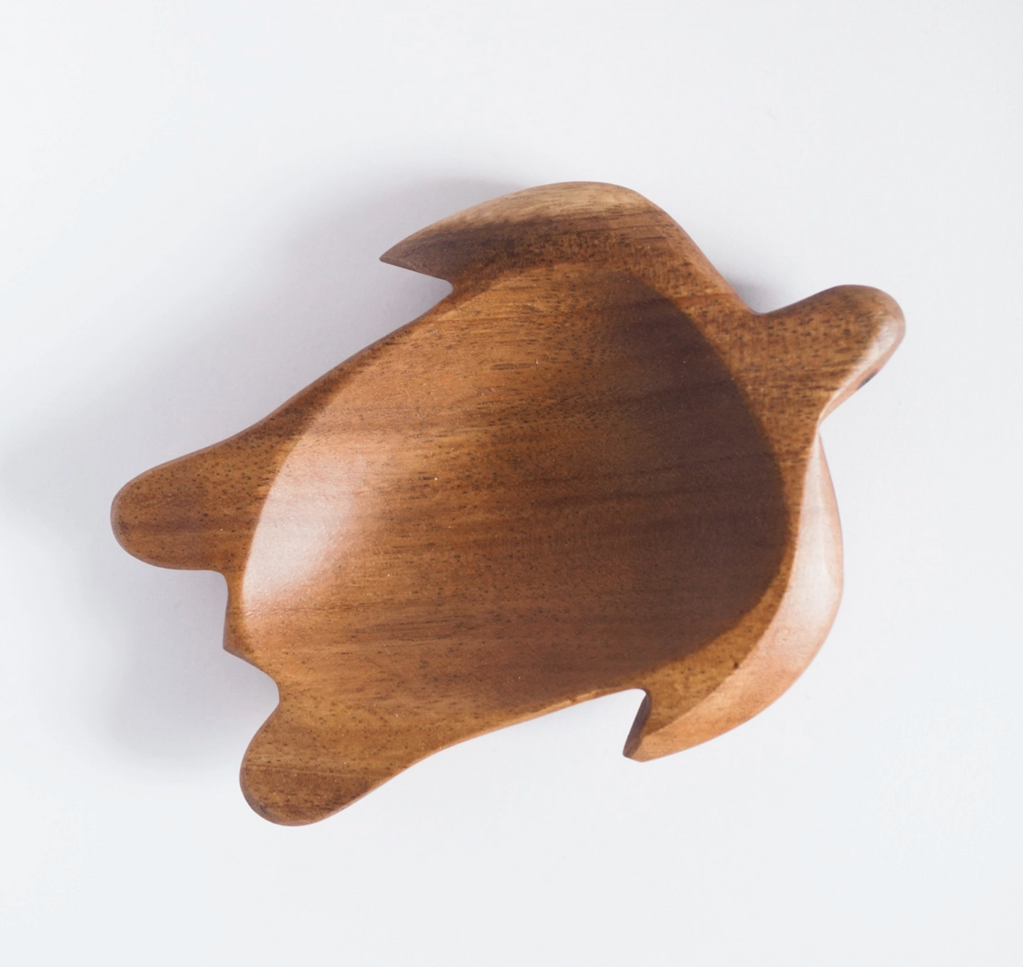 Acacia Wood Turtle Bowl