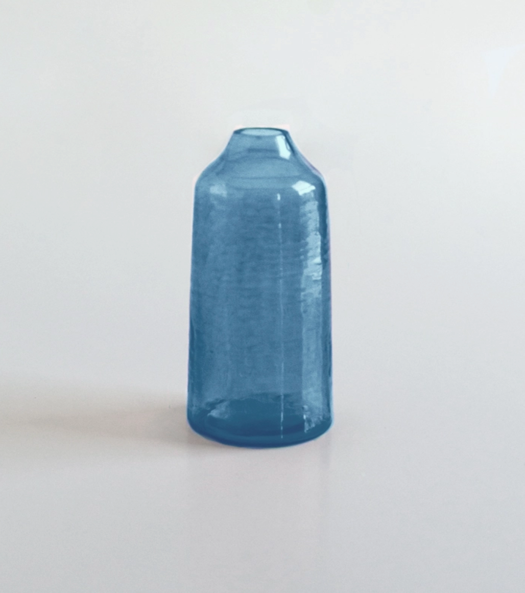 Siena Handblown Hammered Bud Vase