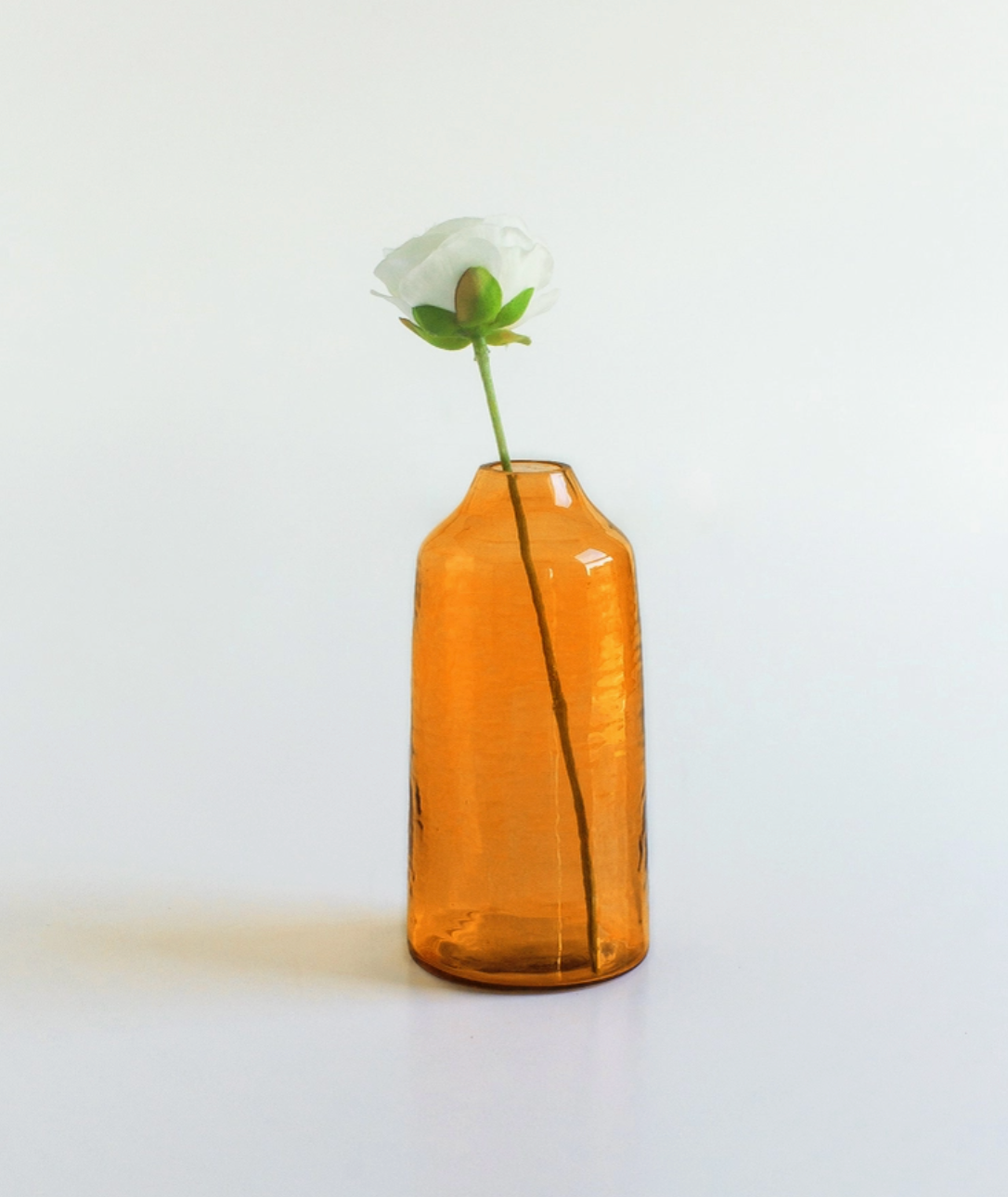 Siena Handblown Hammered Bud Vase