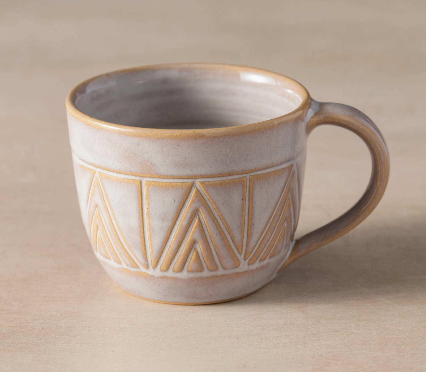 Mountain Peaks Ceramic Tea Cup