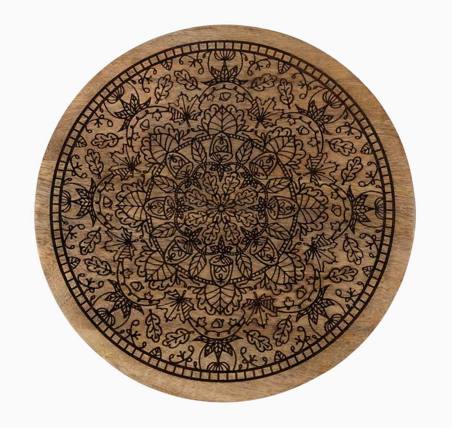 Mandala Wooden Lazy Susan *