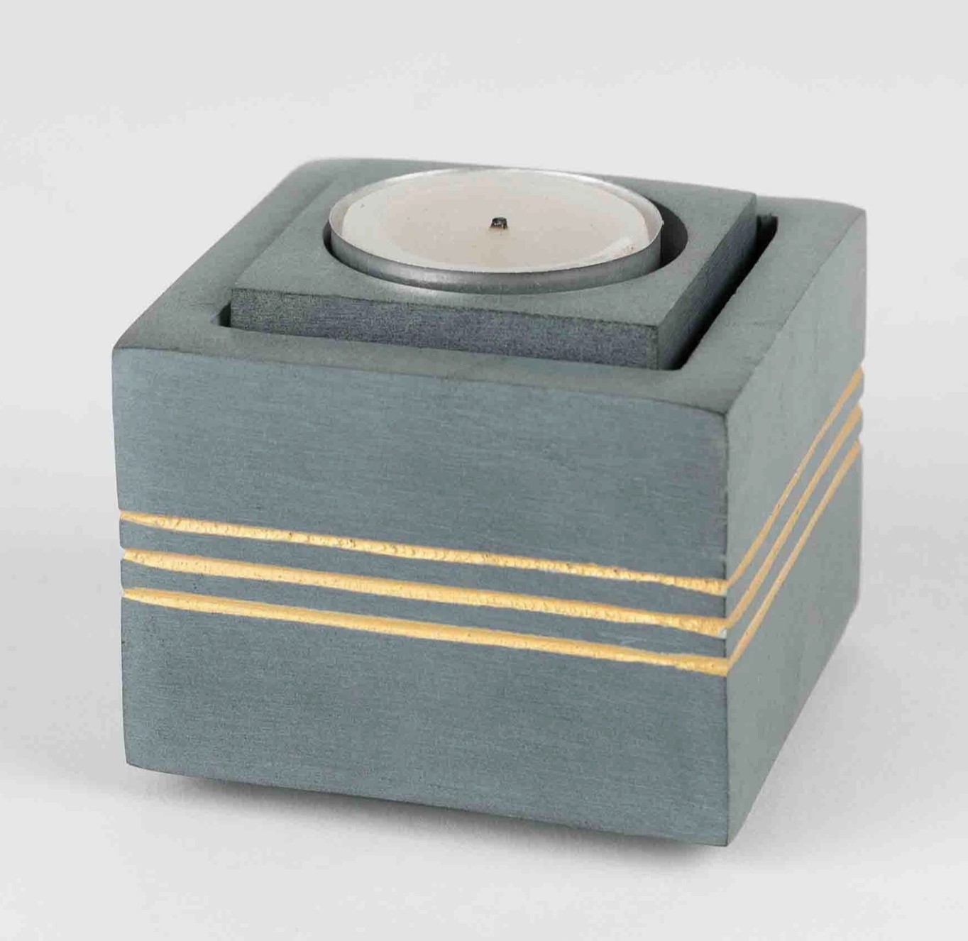 Bahu Stone Candleholder - Incense, Tea Lights & Tapers