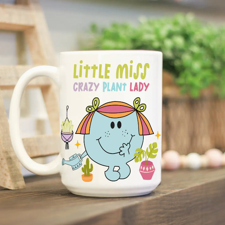Little Miss Crazy Plant Lady Mug
