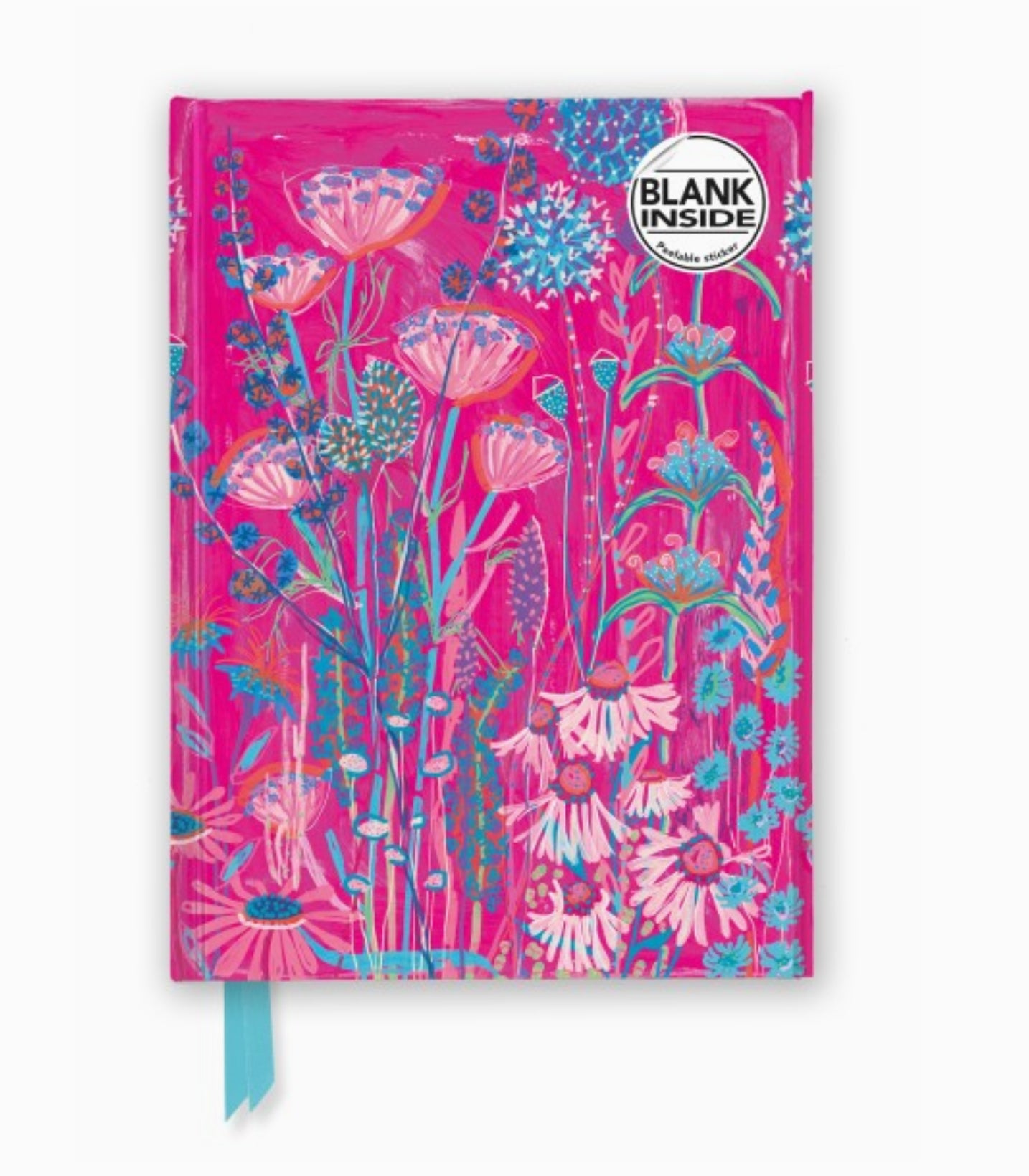 Pink Garden House Blank Journal