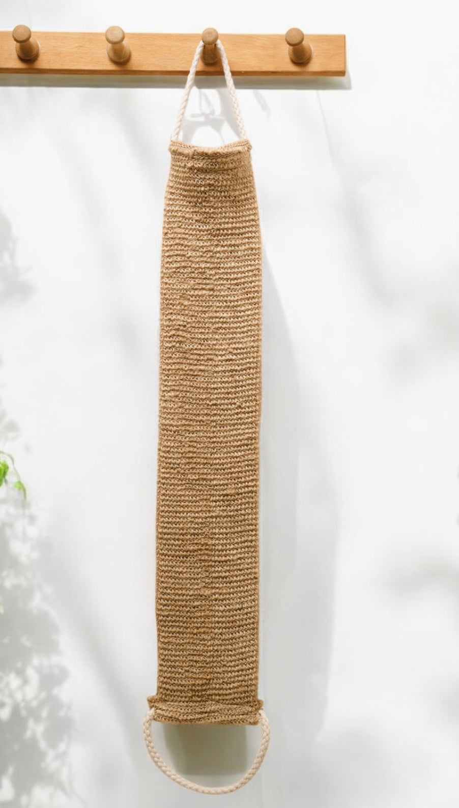 Sisal Linen Back Exfoliating Strap