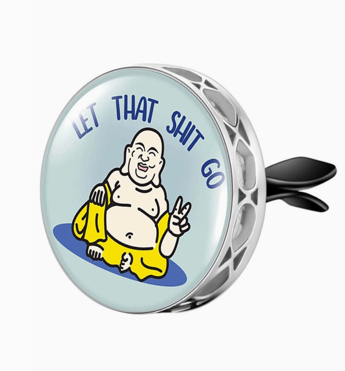 Let It Go Buddha Car Vent Diffuser For Essential Oils