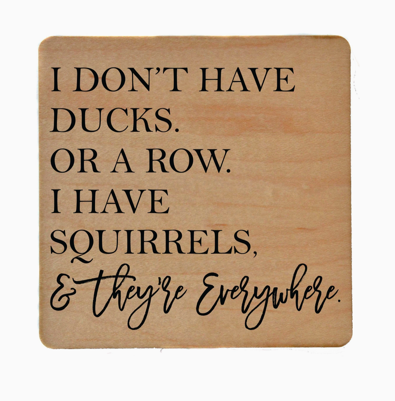 Wooden Coasters