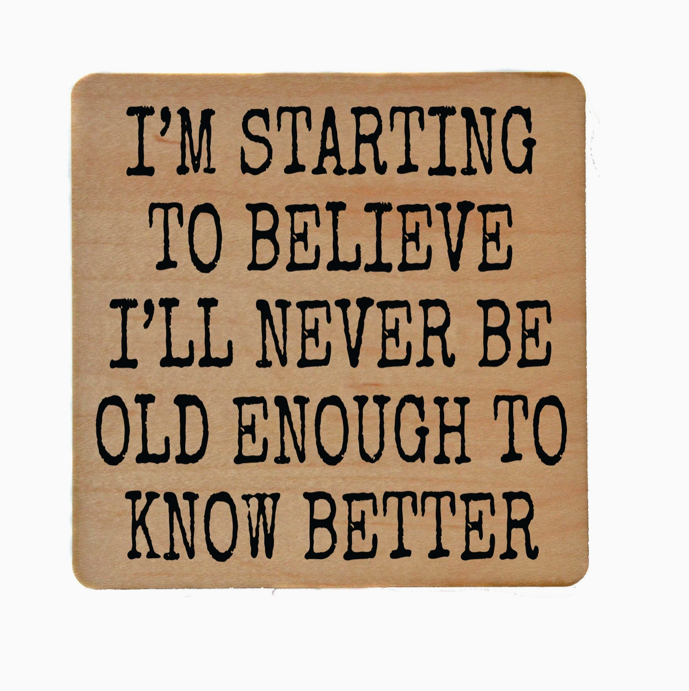 Wooden Coasters