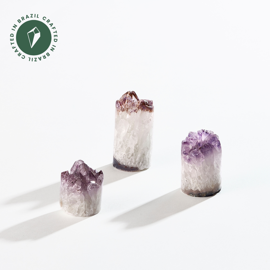Amethyst Crystal Cupcakes