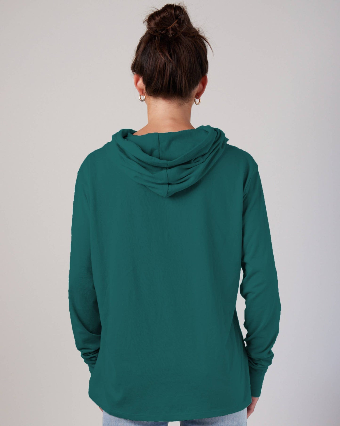 Green Hooded Tee Evergreens