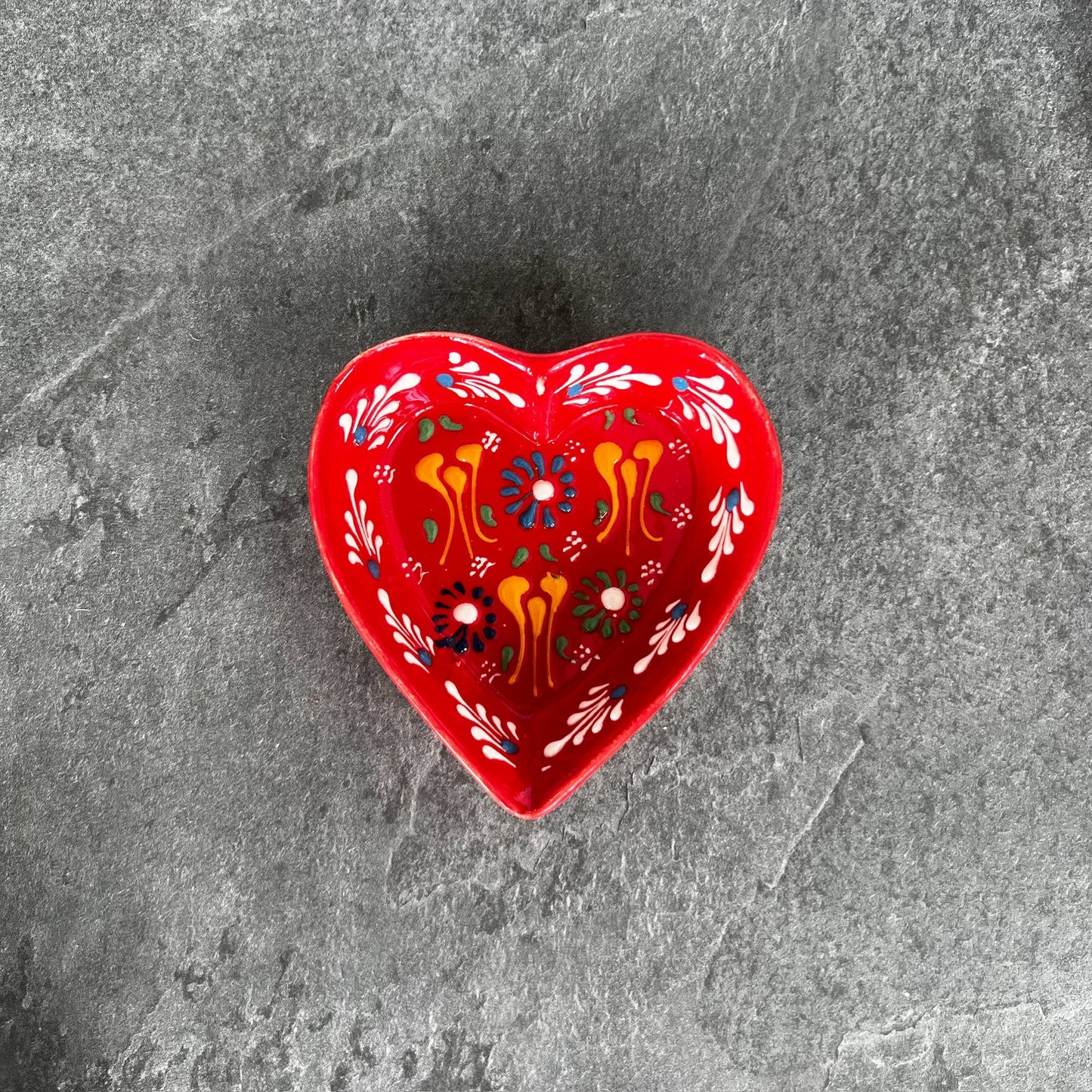 Heart Shaped Trinket Dish, Pinch Bowls, Cute Kitchen Decor