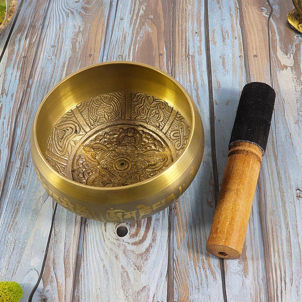 Mandala Design Singing Bowl - Large