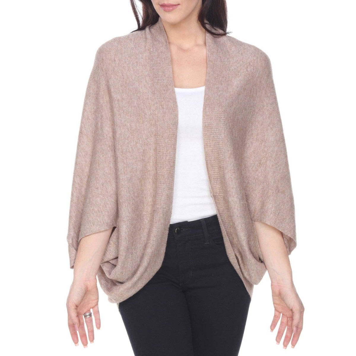 Cashmere Plain Shrug