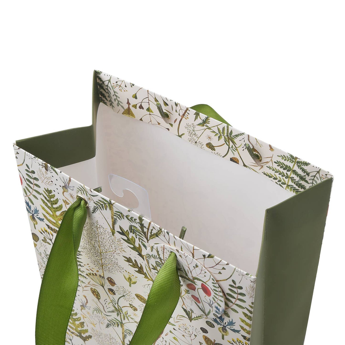 Gift Bag - Greens and Flowers