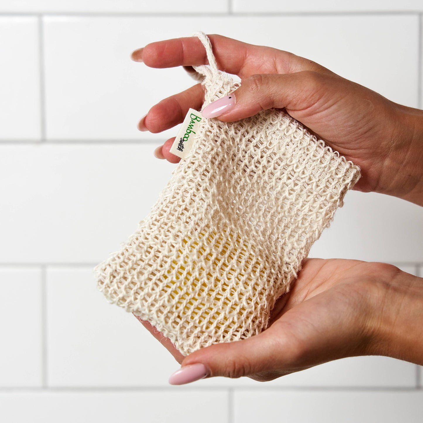 Compostable Sisal Soap Saver Bag