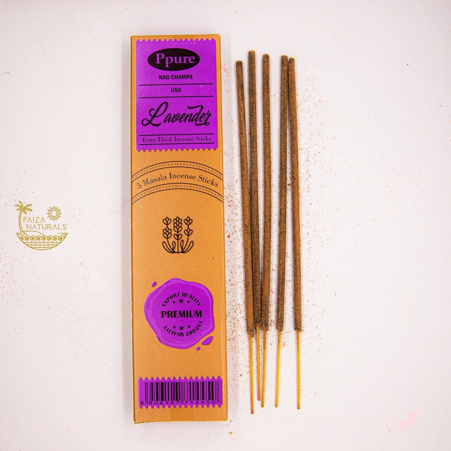 Lavender Incense Stick 5-Pack