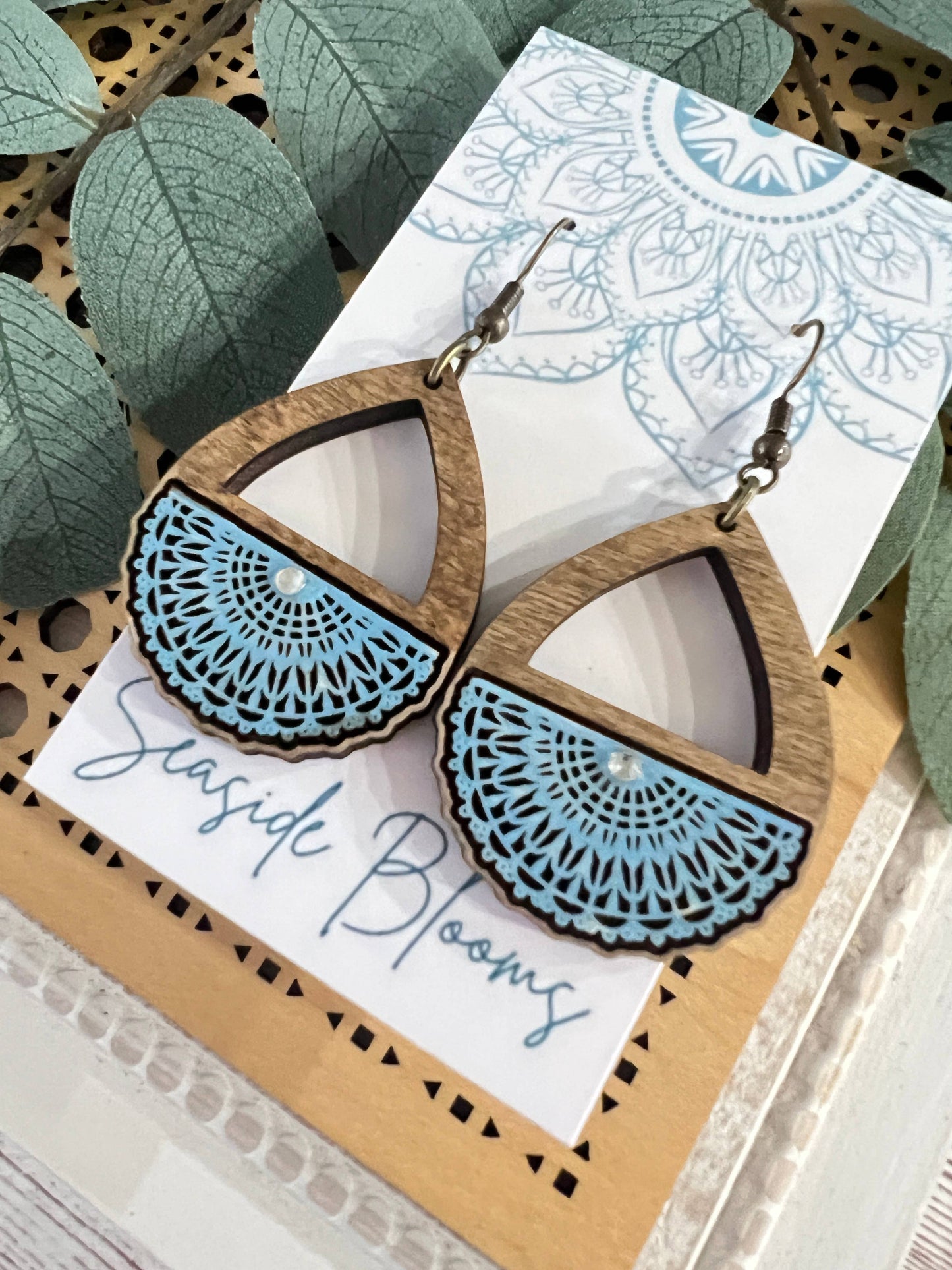 Maple Wood Earrings 