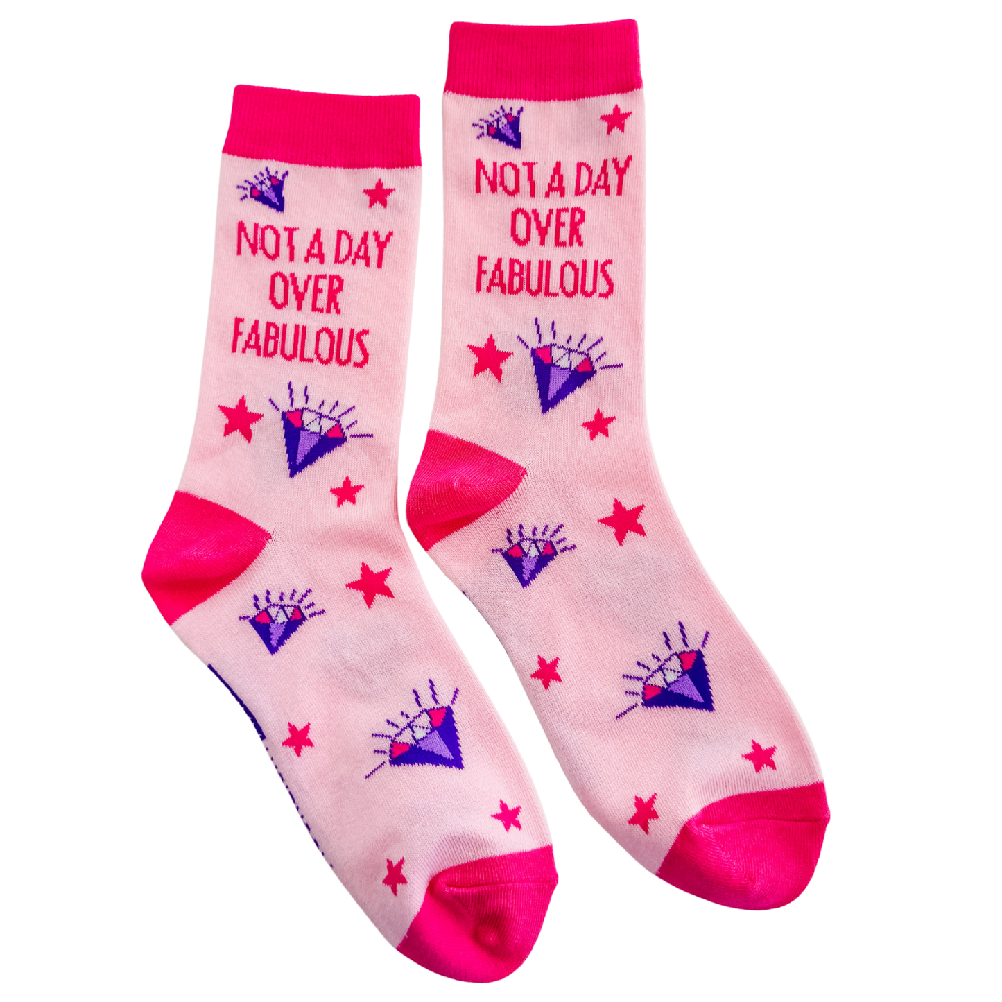 Not a Day Over Fabulous - Unisex Socks
