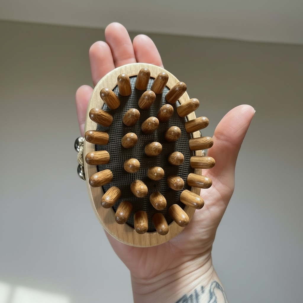 Bamboo Lymphatic Drainage Massage Brush