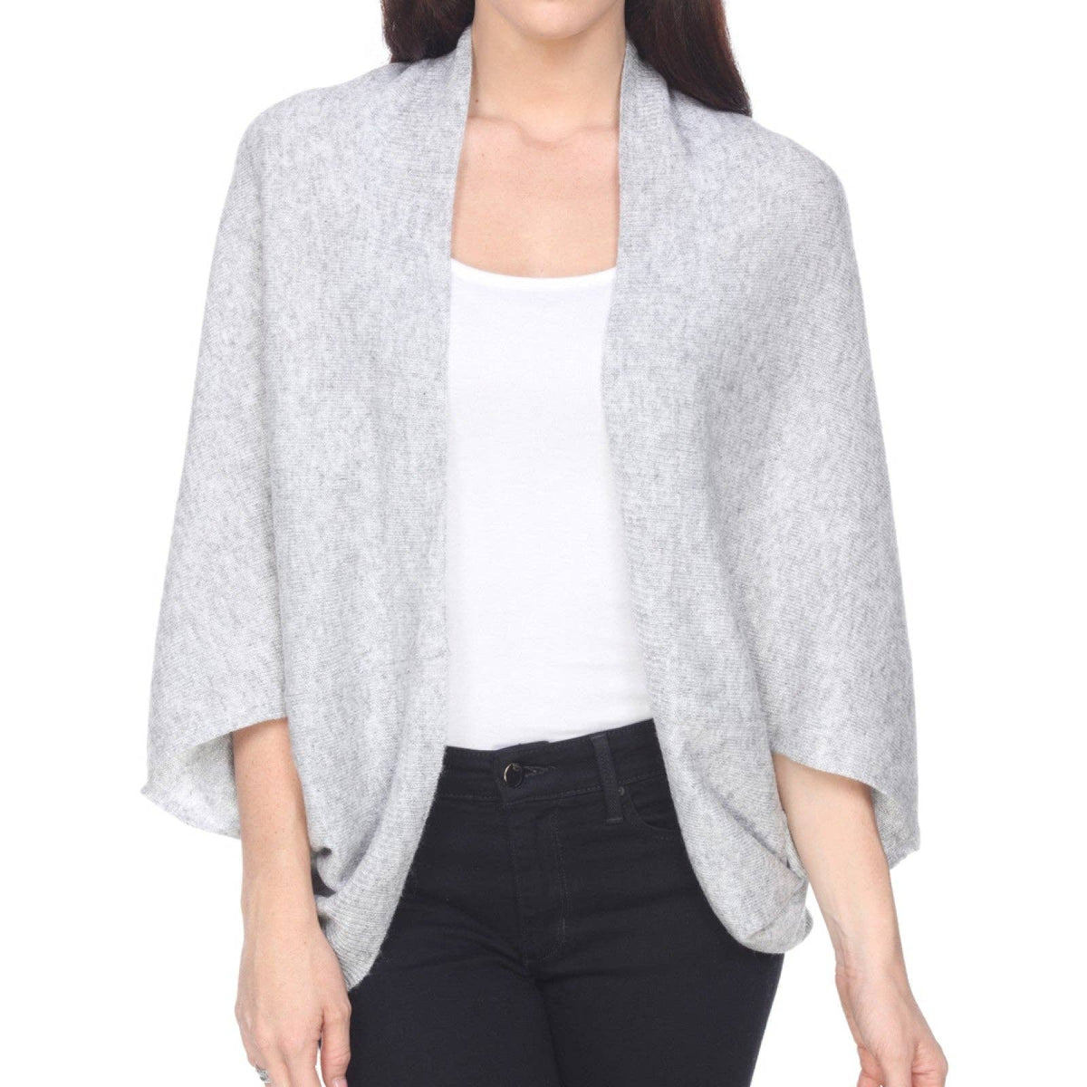 Cashmere Plain Shrug
