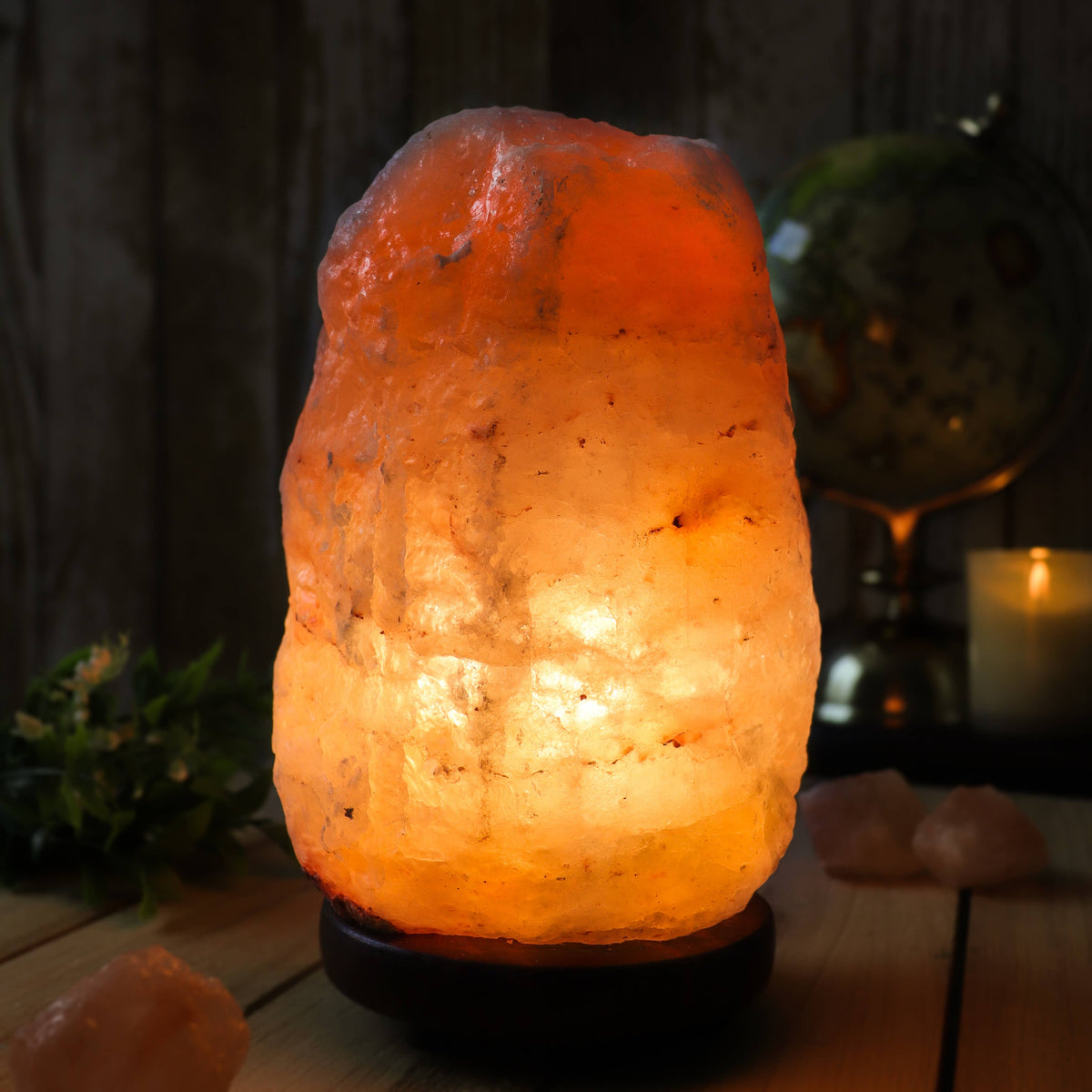 Small Himalayan Salt Crystal Lamp