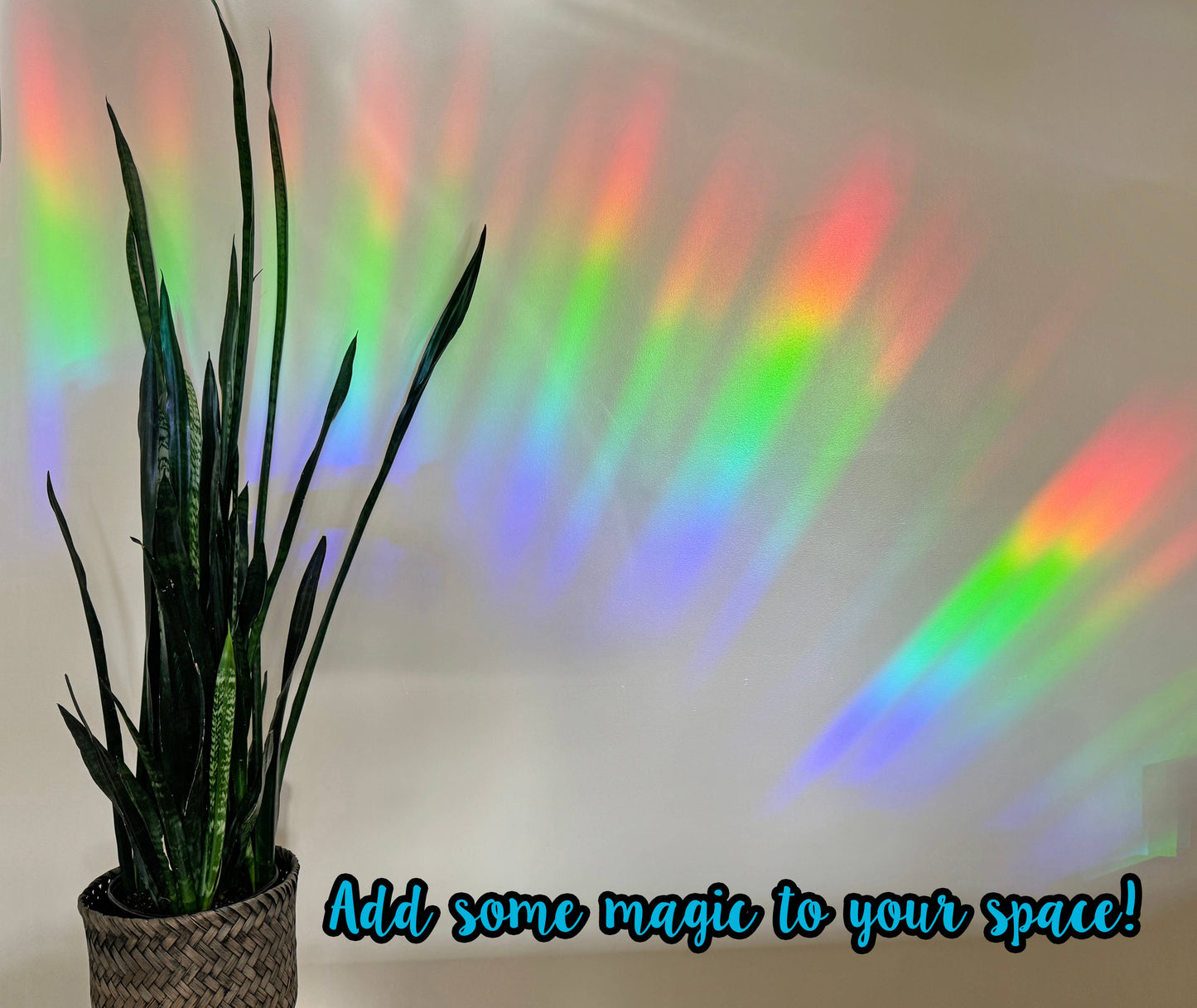 Hummingbird Suncatcher Sticker | Rainbow Window Decal