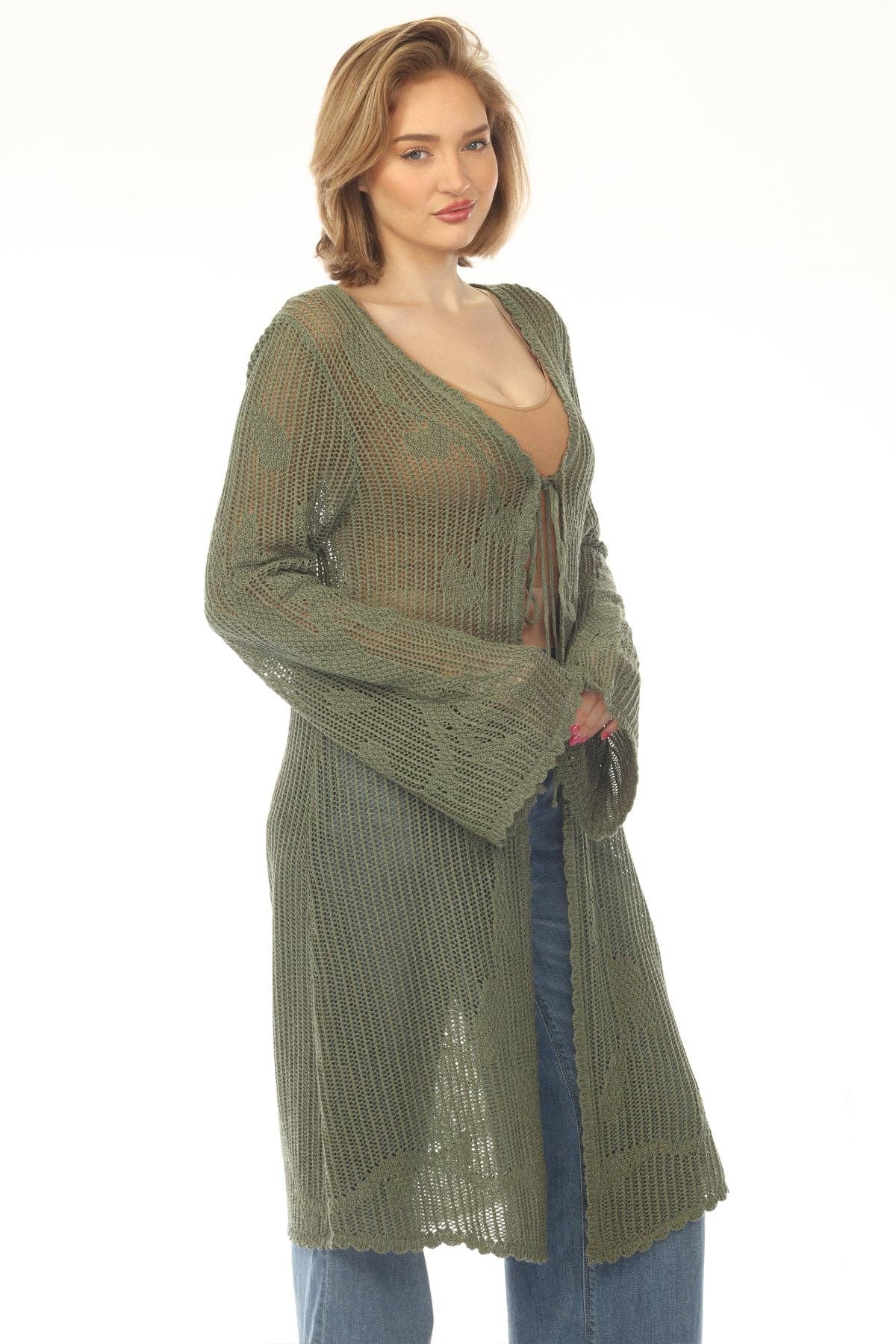 Tree of Life Long Cardigan