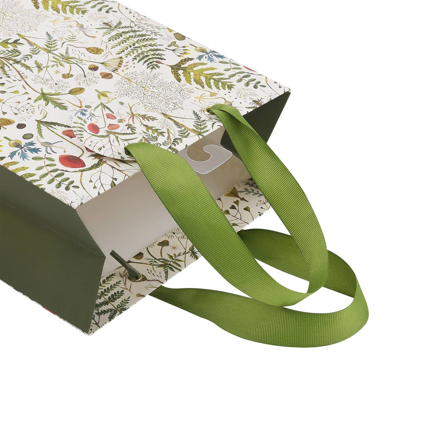 Gift Bag - Greens and Flowers