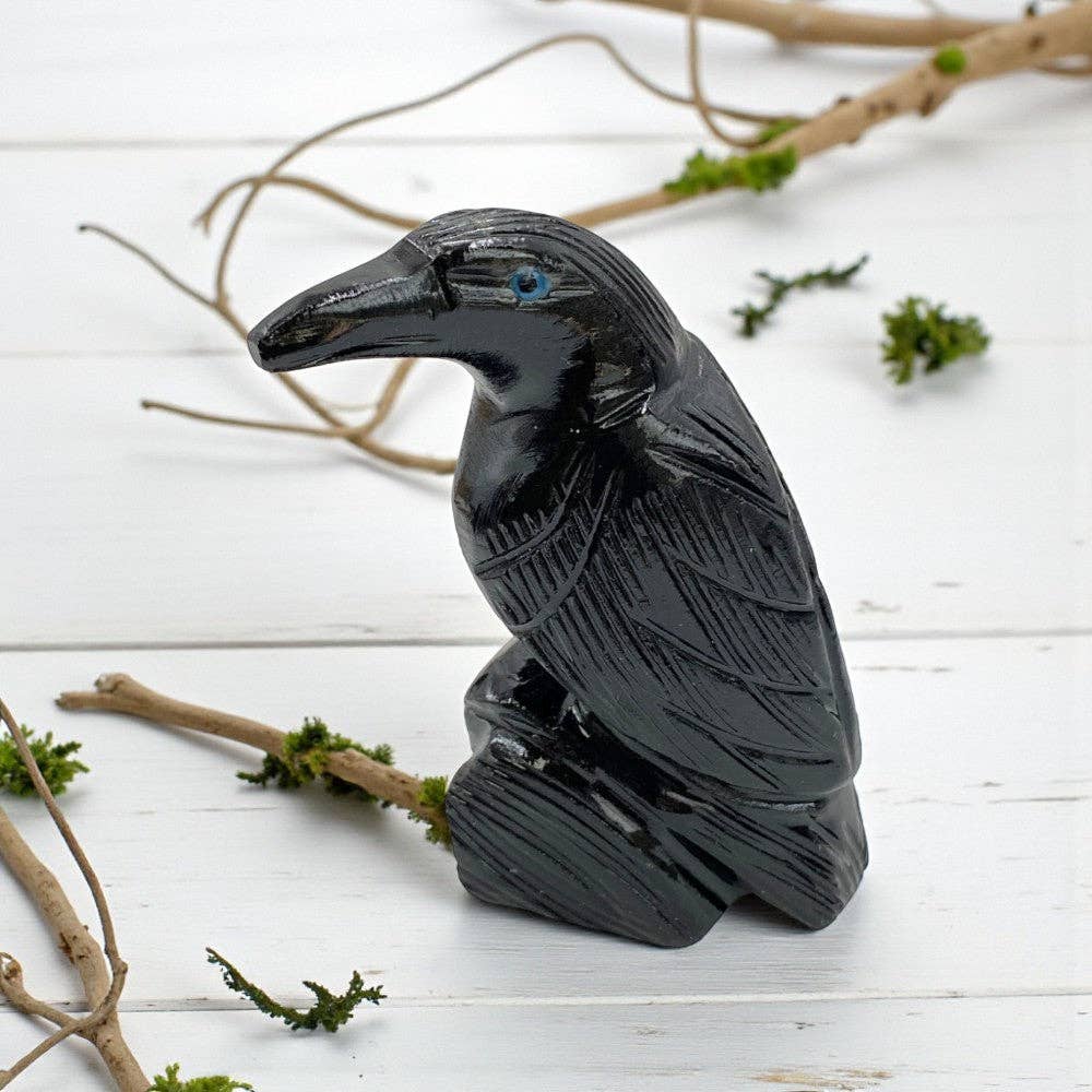 Crystal Onyx Raven