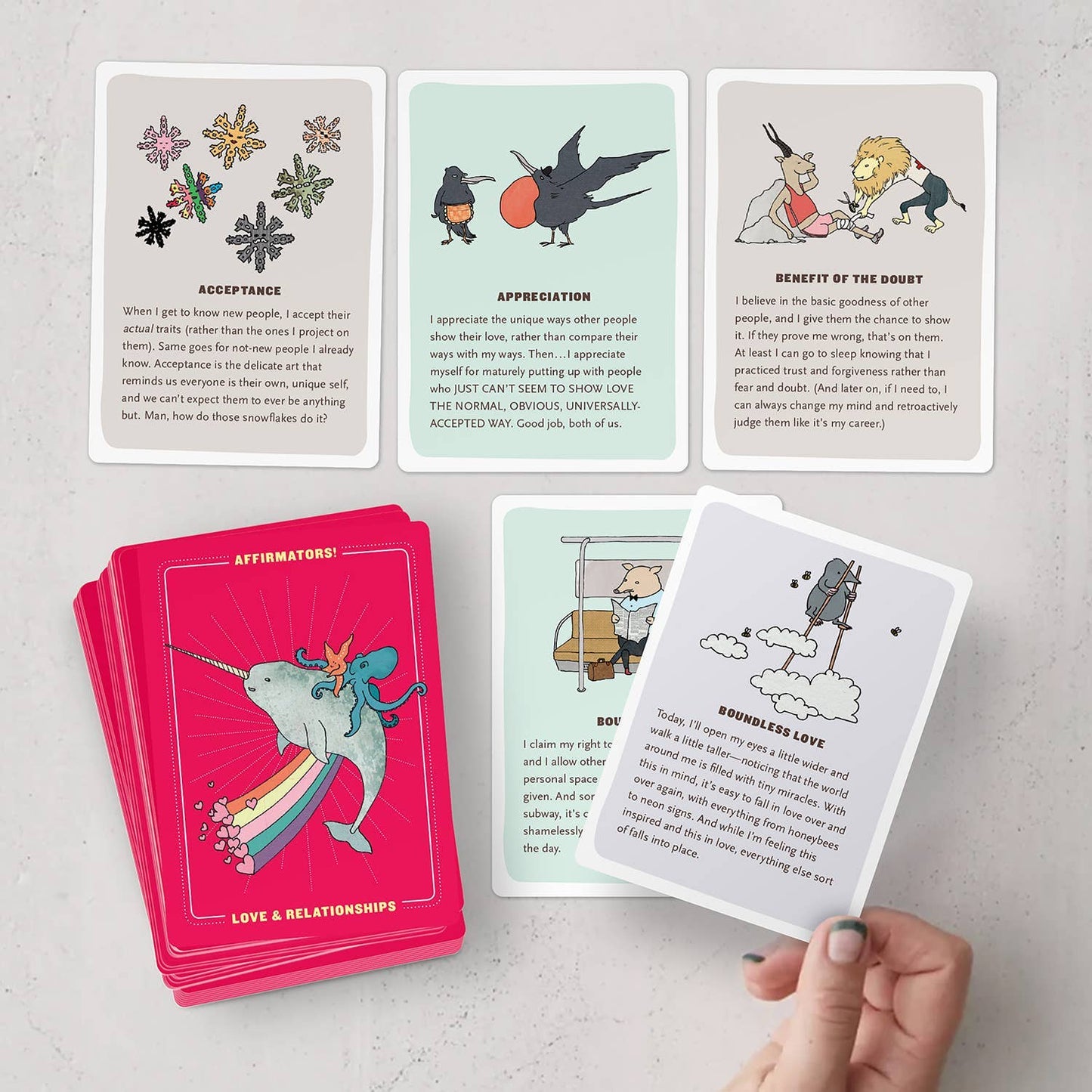 Affirmators!® Love & Relationships: 50 Affirmation Cards