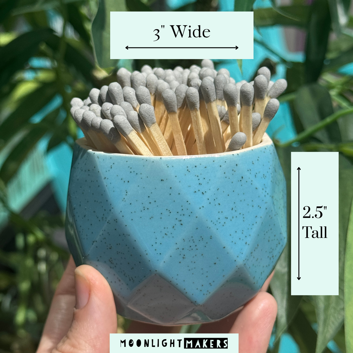 Geometric Match Holders with Matches