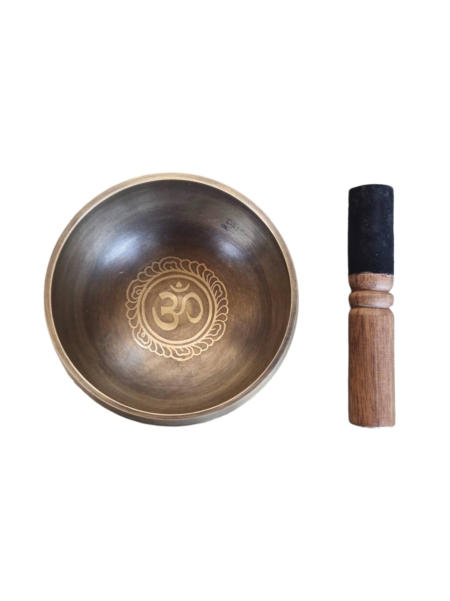 Singing Bowl Om Symbol