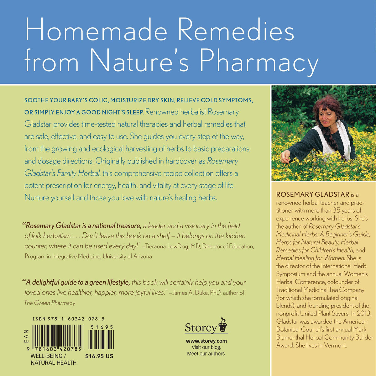 Rosemary Gladstar's Herbal Recipes For Vibrant Health