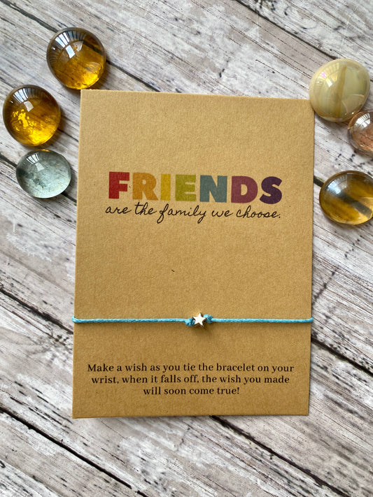 "Friends" Wish Bracelet