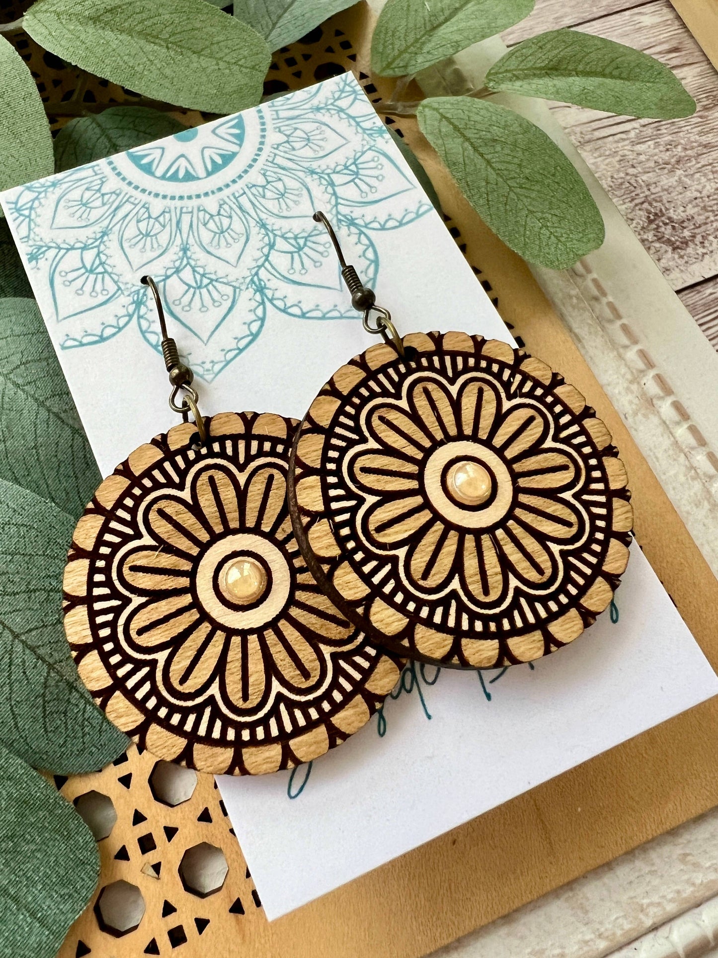 Maple Wood Earrings  