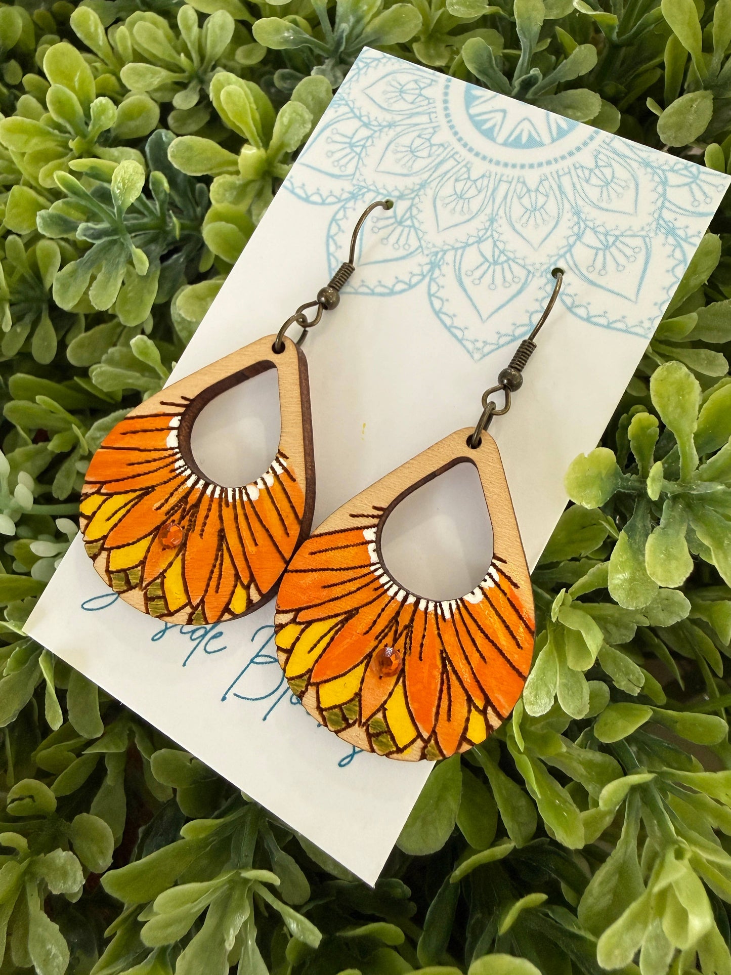 Maple Wood Earrings