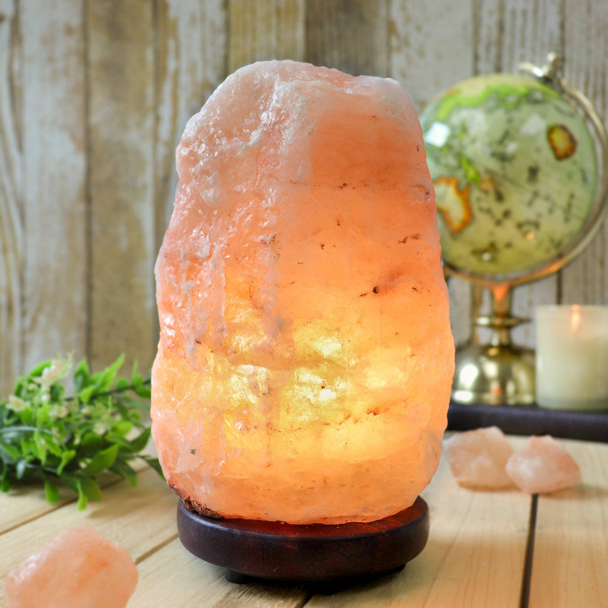 Small Himalayan Salt Crystal Lamp