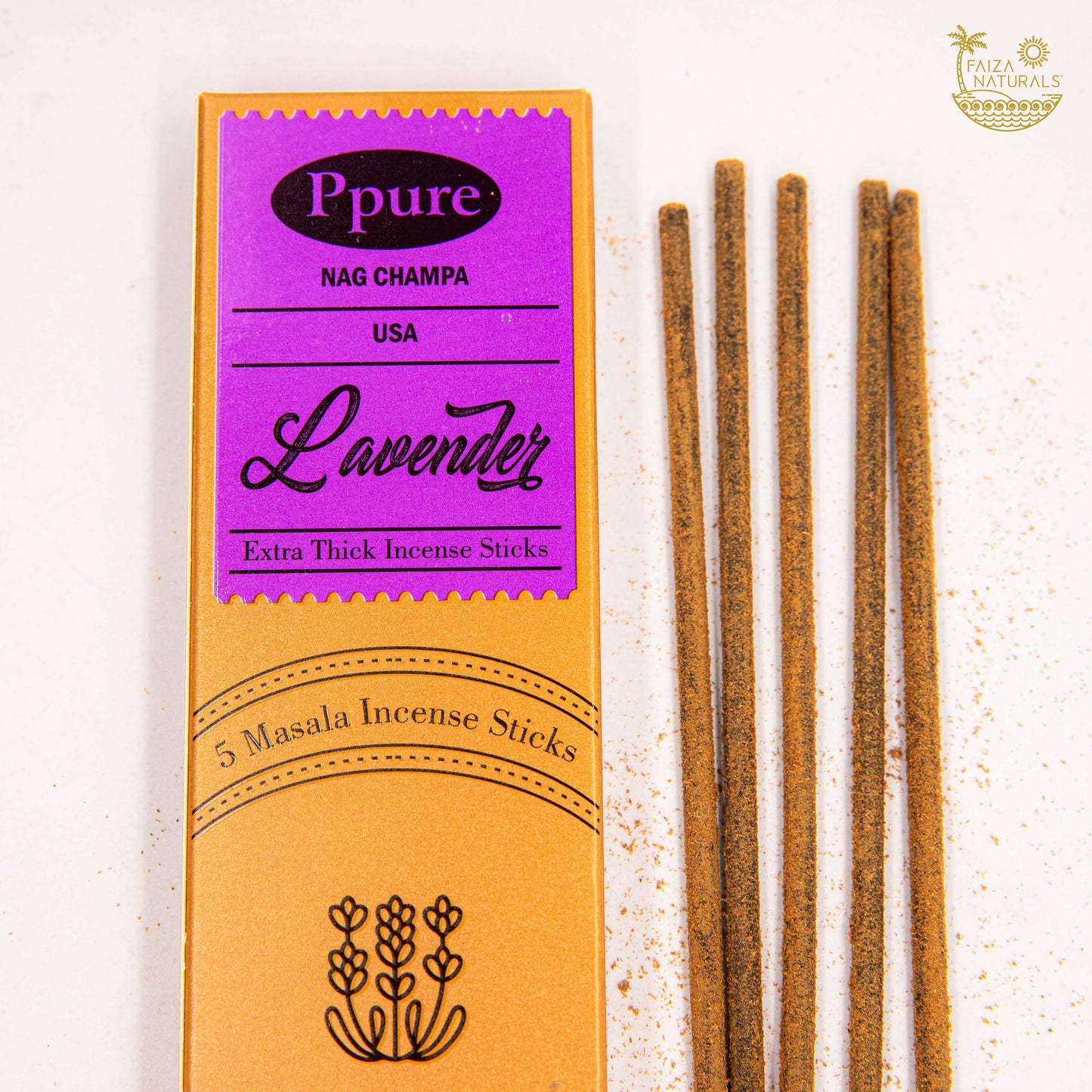Lavender Incense Stick 5-Pack