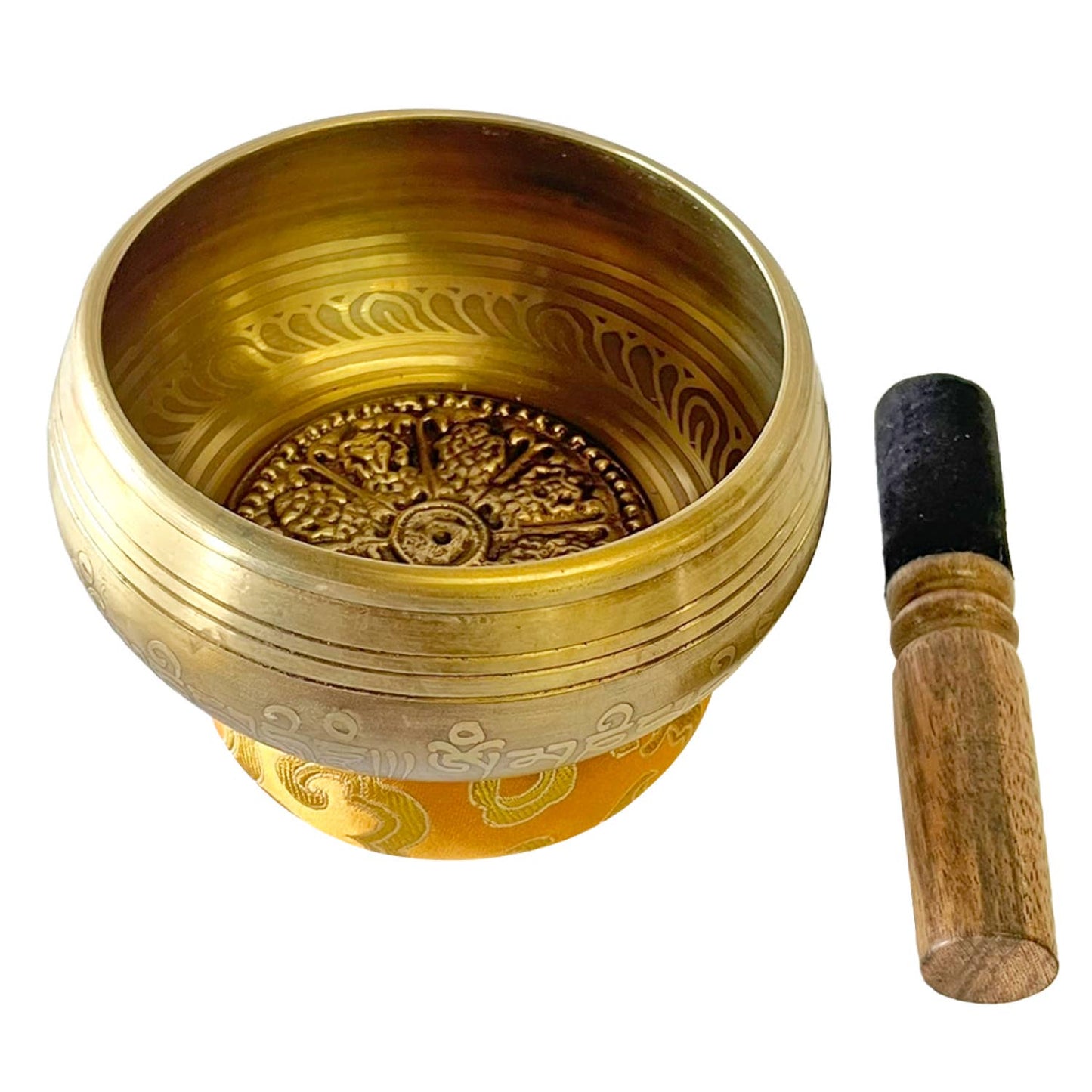 Singing Bowl Eight Auspicious Symbols of Buddhism