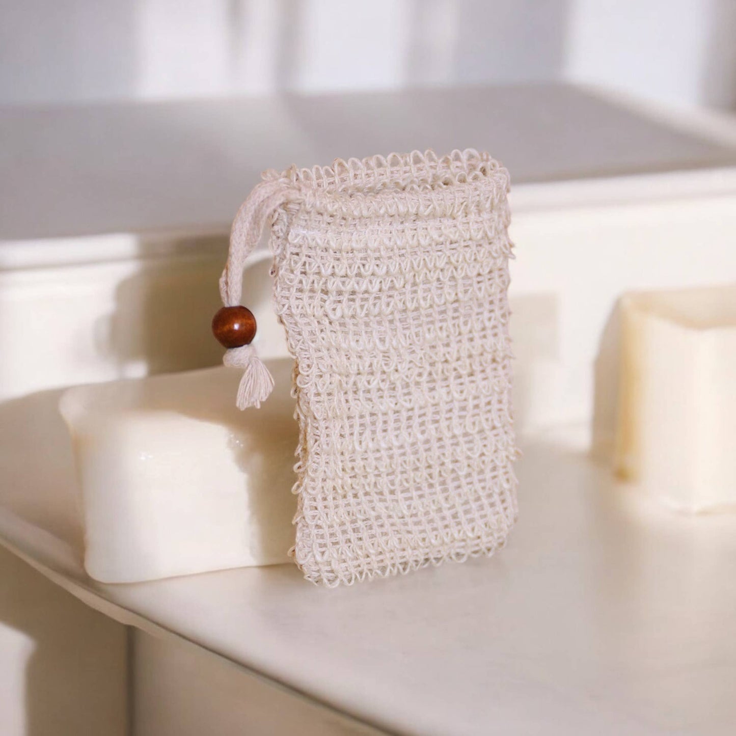 Compostable Sisal Soap Saver Bag