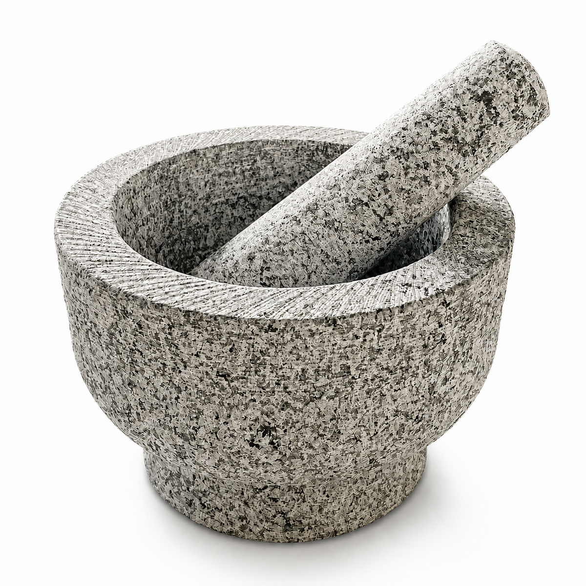 Granite Mortar Pestle 7"