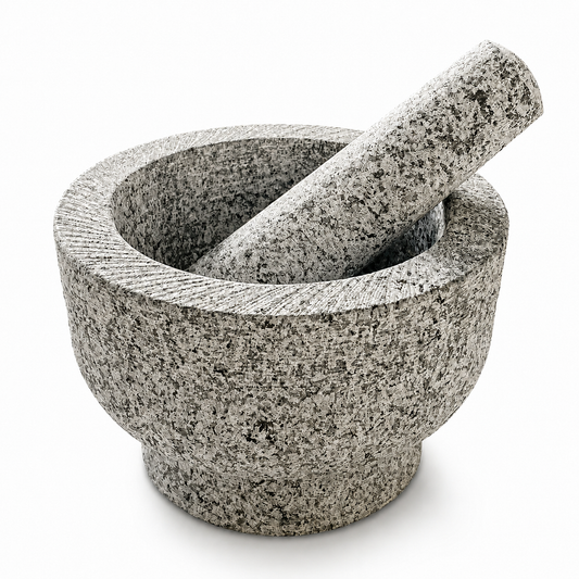 Granite Mortar Pestle 7"